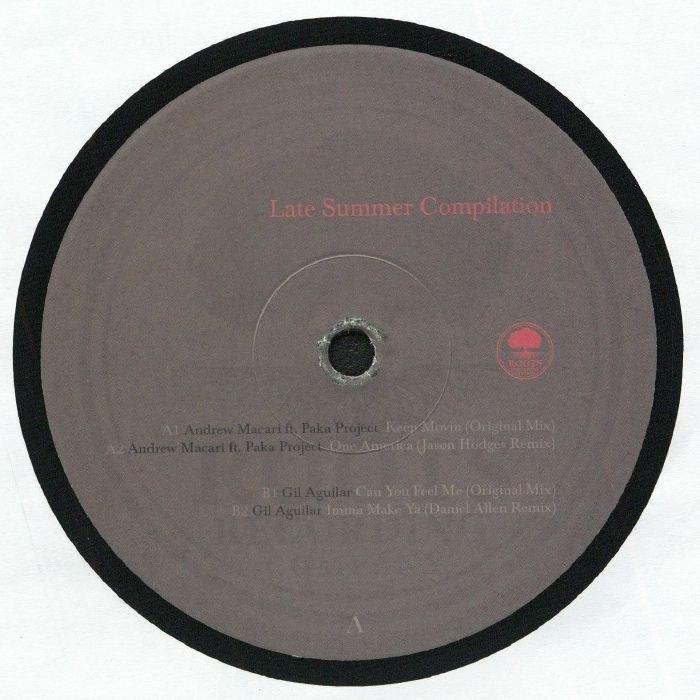 Andrew Macari & Gil Aguilar – Late Summer Compilation vinyl cover