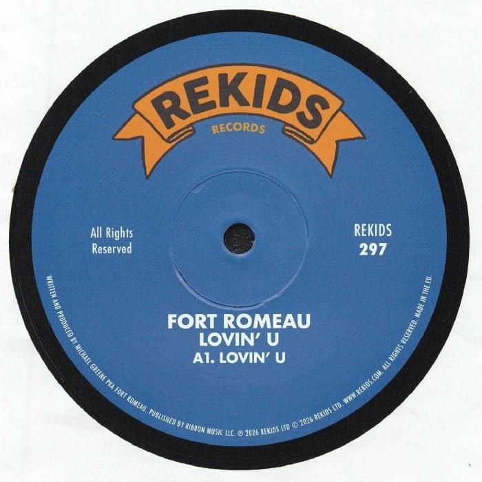 Fort Romeau – Lovin' U vinyl cover