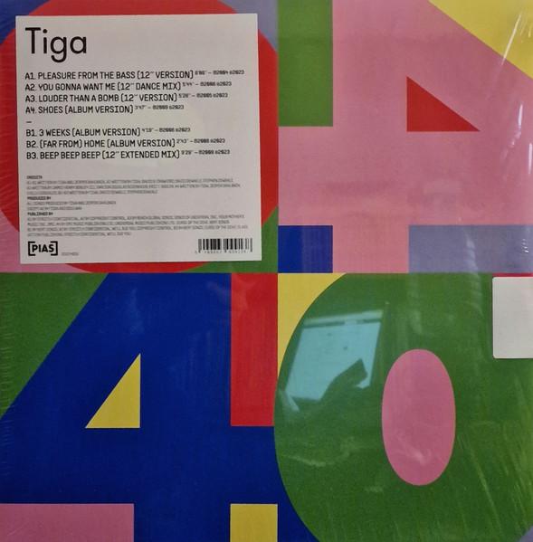 Tiga – PIAS 40 vinyl cover