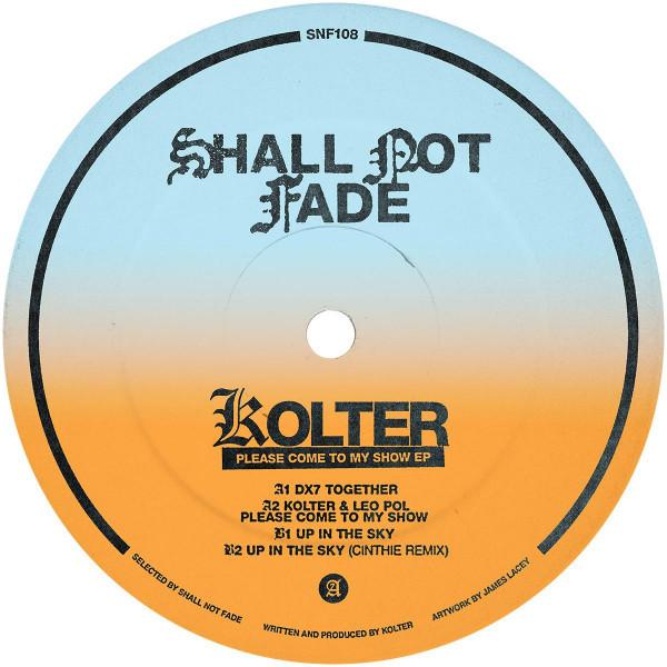 Kolter – Please Come To My Show EP vinyl cover