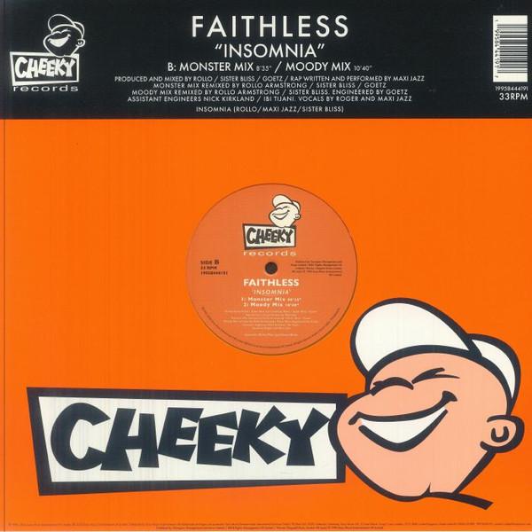 Faithless – Insomnia (30th Anniversary Edition) vinyl cover