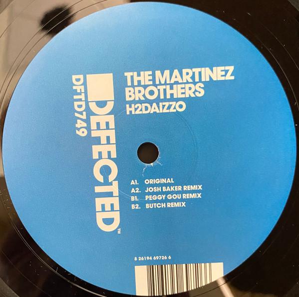 The Martinez Brothers – H2DAIZZO vinyl cover