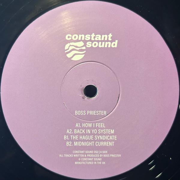 Boss Priester – How I Feel vinyl cover