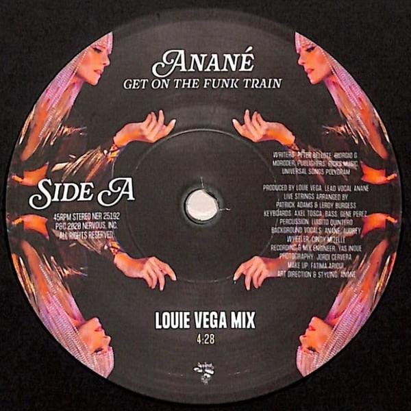 Anané – Get On The Funk Train vinyl cover
